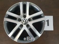 1x Alliage Original VW Golf 6 5 Plus Touran 1K0601025BM Atlanta 6,5Jx16 ET50