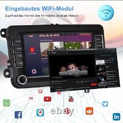 32GB Android12 DAB+ Autoradio GPS Navi für VW Polo GOLF 5 6R Plus Passat Touran