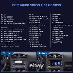 32GB Android12 DAB+ Autoradio GPS Navi für VW Polo GOLF 5 6R Plus Passat Touran