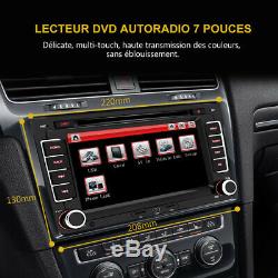 7Autoradio 2 din GPS DVD Bluetooth for VW GOLF 5 Plus PASSAT TOURAN TIGUAN POLO