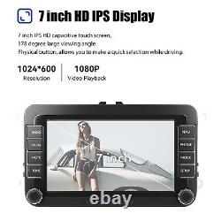 7 Android 13 Autoradio Carplay GPS NAV RDS For VW GOLF 5 6 Plus Touran Polo T5