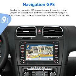 7 Autoradio 2 DIN DVD GPS Navi Pour Caddy Golf V Touran Bluetooth USB RNS 510