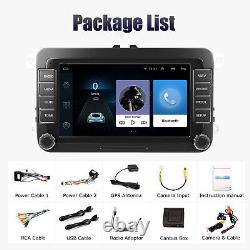 7 Autoradio Carplay Android 13 GPS Caméra For VW GOLF 5 6 Plus Touran Tiguan T5