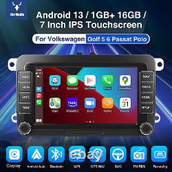 7 Carplay Autoradio Android 13 GPS RDS For VW GOLF 5 V 6 Plus Touran Tigan Polo