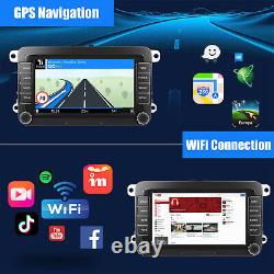 7 Carplay Autoradio Android 13 GPS RDS For VW GOLF 5 V 6 Plus Touran Tigan Polo