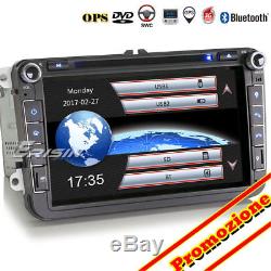 8DAB+Autoradio For touran golf 5 6 passat tiguan Tiguan jetta Seat Skoda DVD BT