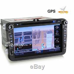 8 DAB+ GPS Autoradio For VW Golf Passat Polo Touran Tiguan Caddy BT TNT OPS DVD
