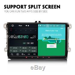 9Autoradio Android 8.0 GPS DAB+for Passat Golf Mk5/6 Touran Tiguan Seat Skoda