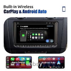 9 Autoradio Android 13 2+32G Carplay GPS RDS Pour VW GOLF 5 6 Plus Touran Caddy