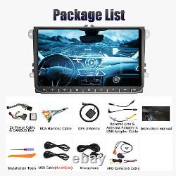9 Autoradio Android 13 2+32G Carplay GPS RDS Pour VW GOLF 5 6 Plus Touran Caddy
