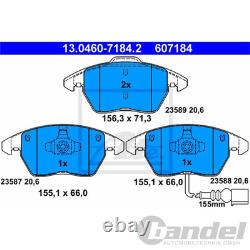ATE Disques 312mm + Revêtements Avant pour VW Golf 5 6 Plus Passat 3C Cc Touran