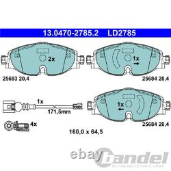ATE Disques 312mm + Revêtements Céramiques Avant pour Golf 7 Tiguan Touran