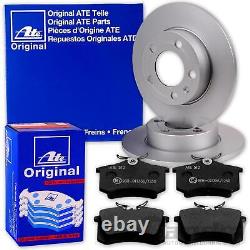 ATE Disques + Revêtements Arrière pour VW Golf 5 6 Plus Passat 3C Touran EOS