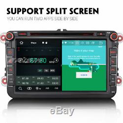Android 8.1 GPS DAB+ Autoradio TNT OPS VW Passat Golf Polo EOS Tiguan Seat Skoda