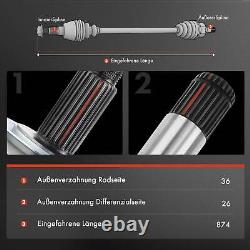 Arbre de Transmission avant Droite pour VW Golf Plus Golf V Passat Touran Skoda