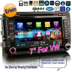 Autoradio For VW SEAT Skoda Golf EOS Sharan Leon TNT Car DVD BT Capacitive 7791