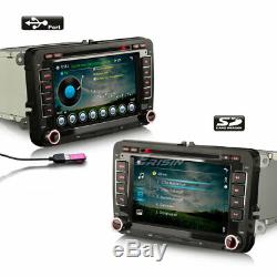 Autoradio For VW SEAT Skoda Golf EOS Sharan Leon TNT Car DVD BT Capacitive 7791