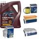 Bosch Inspection Set 5l Mannol Ceramic 5w-40 Pour Vw Touran 1.4 Tsi Golf Plus