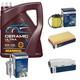 Bosch Inspection Set 5l Mannol Ceramic 5w-40 Pour Vw Touran 1.6 Fsi Golf Plus