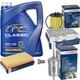 Bosch Inspection Set 5l Mannol Classic 10w-40 Pour Vw Touran 1.6 Fsi Golf Plus