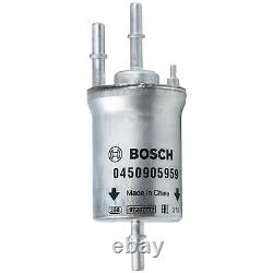 BOSCH Inspection Set 5L MANNOL Elite 5W-40 Pour VW Touran 1T1 1T2 Golf Plus