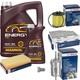 Bosch Inspection Set 6 L Mannol 5w-30 Energy Pour Vw Touran 1.6 Fsi Golf Plus