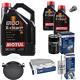 Bosch Inspection Set 7l Motul 8100 X-clean+ 5w-30 Pour Vw Golf Plus 1.6 Touran