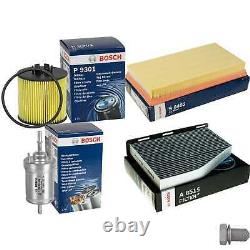 BOSCH Inspection Set Ensemble de Filtres pour VW Touran 1.6 FSI Golf Plus