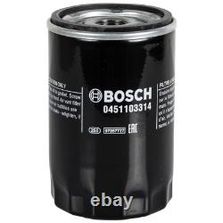 BOSCH Inspection Set Filtres pour VW Golf Plus 1.6 Touran Audi