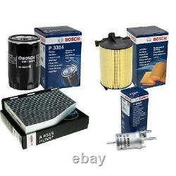 BOSCH Inspection Set Jeu de Filtres pour VW Golf Plus De 1.6 Touran Audi