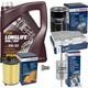 Bosch Inspection Set 5 L Mannol 5w-30 Longlife Pour Vw Golf Plus 1.6 Touran