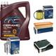 Bosch Inspection Set 5 L Mannol Ceramic 5w-40 Pour Vw Touran 1.4 Tsi Golf Plus