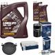 Bosch Inspection Set 7 L Mannol 5w-30 Longlife Pour Vw Golf Plus 1.6 Touran