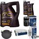 Bosch Inspection Set 7 L Mannol Extreme 5w-40 Pour Vw Golf Plus 1.6 Touran