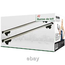 Barres de toit complètes aluminium pour VW Golf Plus type 5M1/521 G3 Open Alu