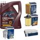 Bosch Inspection Set 5l Mannol Céramique 5w-40 Pour Vw Touran 2.0 Fsi Golf Plus