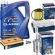 Bosch Inspection Set 5l Mannol Classic 10w-40 Pour Vw Golf Plus 1.6 Fsi Touran