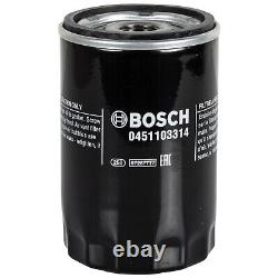 Bosch Inspection Set 6 L mannol 5W-30 Énergie pour VW Golf Plus 1.6 Touran