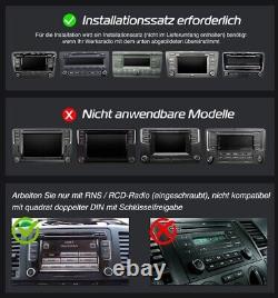 Carplay Autoradio 9 Andrroid 13 32G GPS Cam Für VW GOLF 5 6 Plus Touran Tiguan