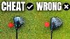 Do Not Square The Club Face And Start It Is Like This Instead Cheat Method