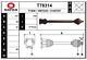 Eai Arbre Avant Droit Pour Vw Touran 1t1 1t2 Golf Plus 5m1 521 1k1