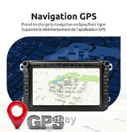 ESSGOO 2 DIN AUTORADIO Android RDS GPS +Caméra For VW GOLF 5 6 Plus Touran Caddy