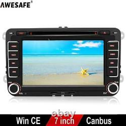 For GOLF 5 Plus PASSAT TOURAN TIGUAN POLO 7Autoradio 2din GPS DVD+ Bluetooth BT