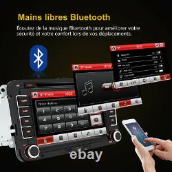 For GOLF 5 Plus PASSAT TOURAN TIGUAN POLO 7Autoradio 2din GPS DVD+ Bluetooth BT