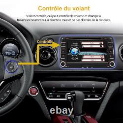 For GOLF 5 Plus PASSAT TOURAN TIGUAN POLO 7Autoradio 2din GPS DVD+ Bluetooth BT