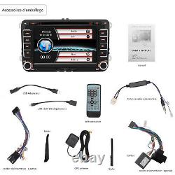 For GOLF 5 Plus PASSAT TOURAN TIGUAN POLO 7Autoradio 2din GPS DVD+ Bluetooth BT