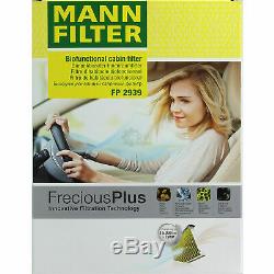 Huile Moteur 5L Mannol 5W-30 Break Ll + Mann-Filter Filtre VW Touran 1T1 1T2 1.6
