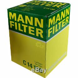 Huile Moteur 5L Mannol 5W-30 Break Ll + Mann-Filter Filtres à VW Touran 1T3