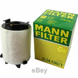 Huile Moteur 5L Mannol 5W-30 Break Ll + Mann-Filter Filtres à VW Touran 1T3 1.2