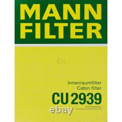 Huile Moteur 5L Mannol Classic 10W-40 + Mann-Filter Filtre VW de Touran